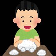 今日の活動「粘土遊び」😁